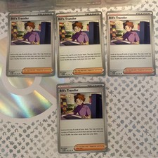 4 x Pokemon TCG Bill's Transfer 156/165 NM Scarlet & Violet 151 English