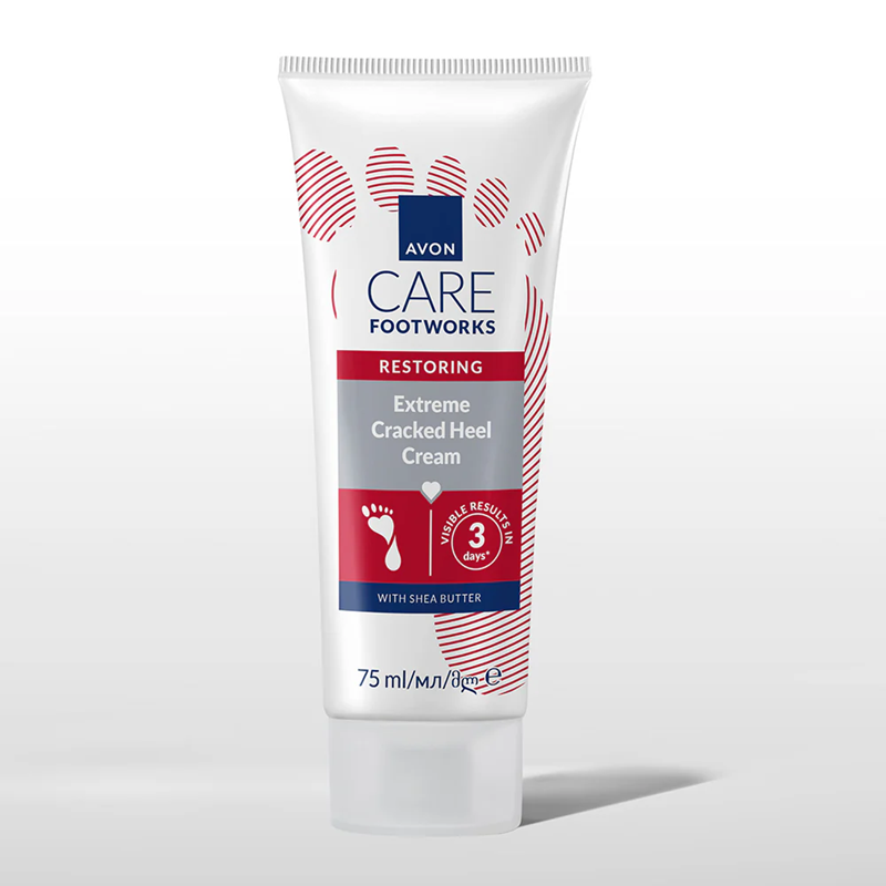 Avon Foot Works Extreme Cracked Heel Restoring Cream 75 ml