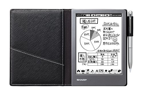 Sharp electronic notebook black WG-S50 japan - Picture 1 of 4