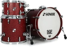 Sonor SQ2 Beech 3-piece Shell Pack - Birdseye Cherry