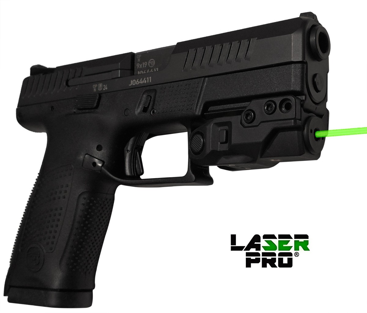 Green Laser Sight for CZ guns w/ a rai: CZ P-01 SP-01 P-09 P-07