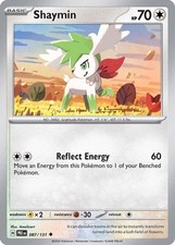 Pokemon Shaymin (87/356) Prismatic Evolutions LP REVERSE HOLO