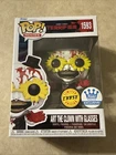 New ListingFUNKO POP Terrifier ART THE CLOWN WITH GLASSES BLOODY CHASE Shop Exclusive 1593