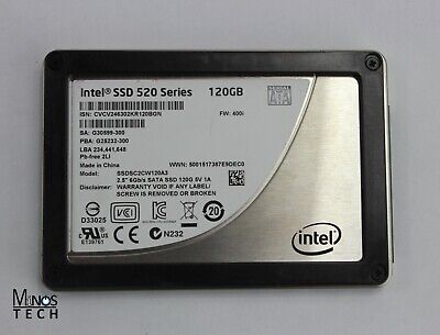 2.5&#034; Intel SSD 520 Series 120GB SATA Solid State | eBay