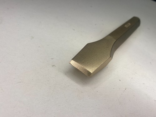 Spark Resistant Cold Chisel Hex Handle Non Spark Aluminium Bronze 18mm x 160mm - Imagen 21 de 21