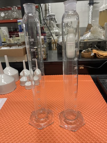 Vidrio PYREX 2982 500 ml Pyrex 27 junta vidrio esmerilado cilindro graduado TC 20C  - Imagen 1 de 3