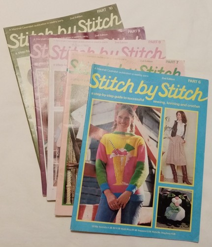 Stitching Magazines Number 6 to 10 2nd Edition Marshall Cavendish