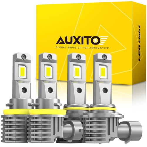 Auxito 48000LM Xenon White LED 9005 H11 Headlight Combo High Low Beam Bulbs Kit - Picture 13 of 13