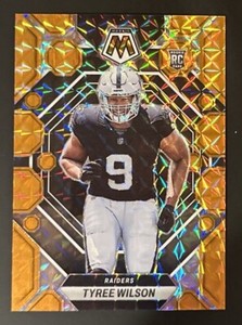 2023 Panini Mosaic Tyree Wilson Orange Mosaic /199 #372 Rookie Card RC
