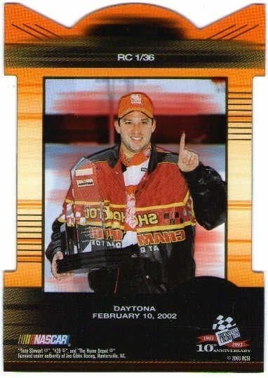 2003 Press Pass Eclipse Racing Champions Complete Set #1-36 Die-Cut NASCAR Cards - Image 2 of 2