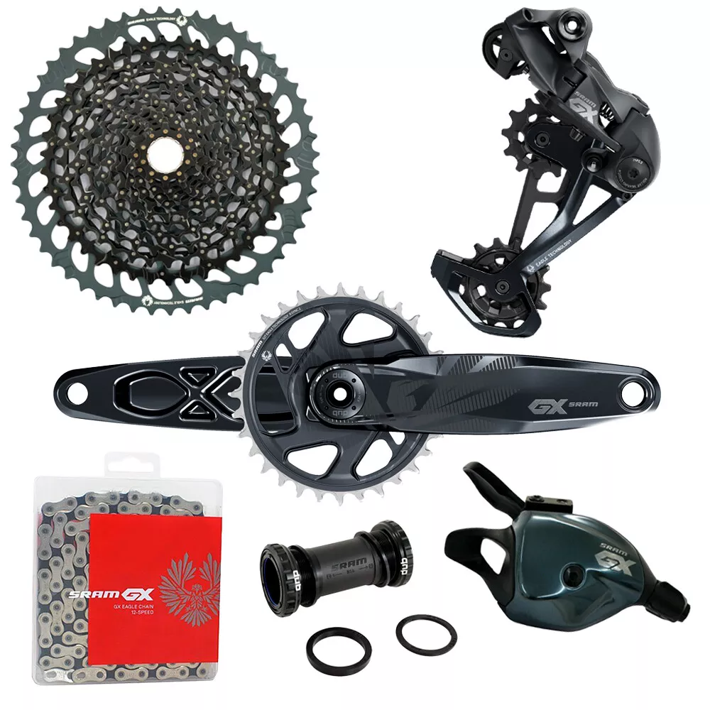 SRAM GX Eagle 12 Speed 10-52T MTB Kit 6 Pcs , Trigger Shifter