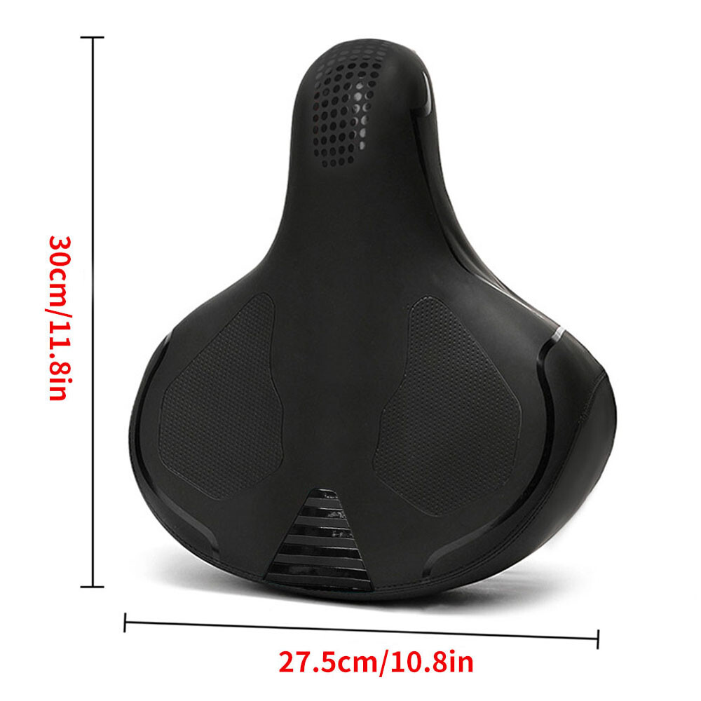 Oversized Comfort Bike Seat Universal Fit for Exercise Bike and Outdoor