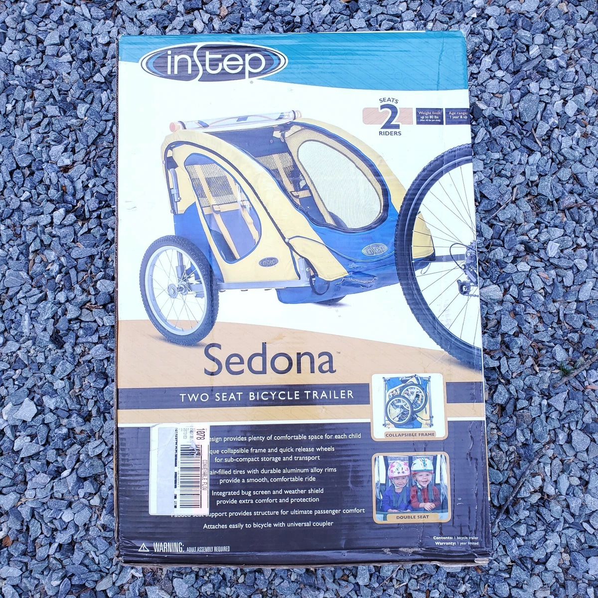 Schwinn instep sedona bicycle trailer deals