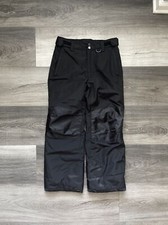 TSLA Youth Insulated Snowboarding Ski Snow Pants Black Size Medium 10/12 