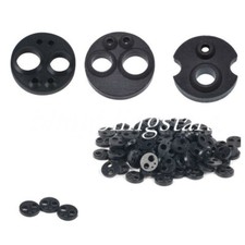 10 Pcs Dental Handpiece Cushion Rubber Seal Gasket 2/4/6 Hole For High/Low Speed