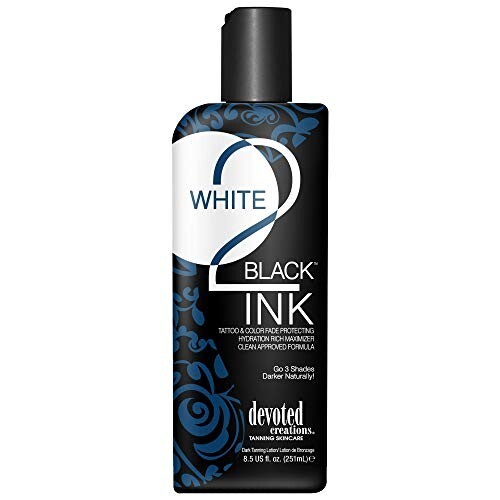 Devoted Creations White 2 Bronze Ink Hydration Rich Tanning Lotion 251ml