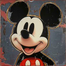 🎬 Andy Warhol Mickey Mouse ✨| LTD 30x30