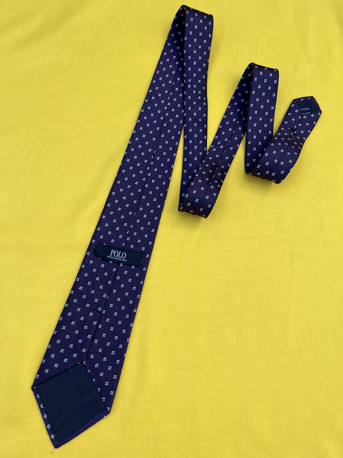 Authentic POLO Basic Plaids Flowers Design On Pur… - image 7