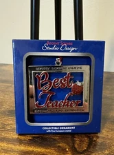 Regent Square Best Teacher Christmas Ornament~New In Box!!!!!