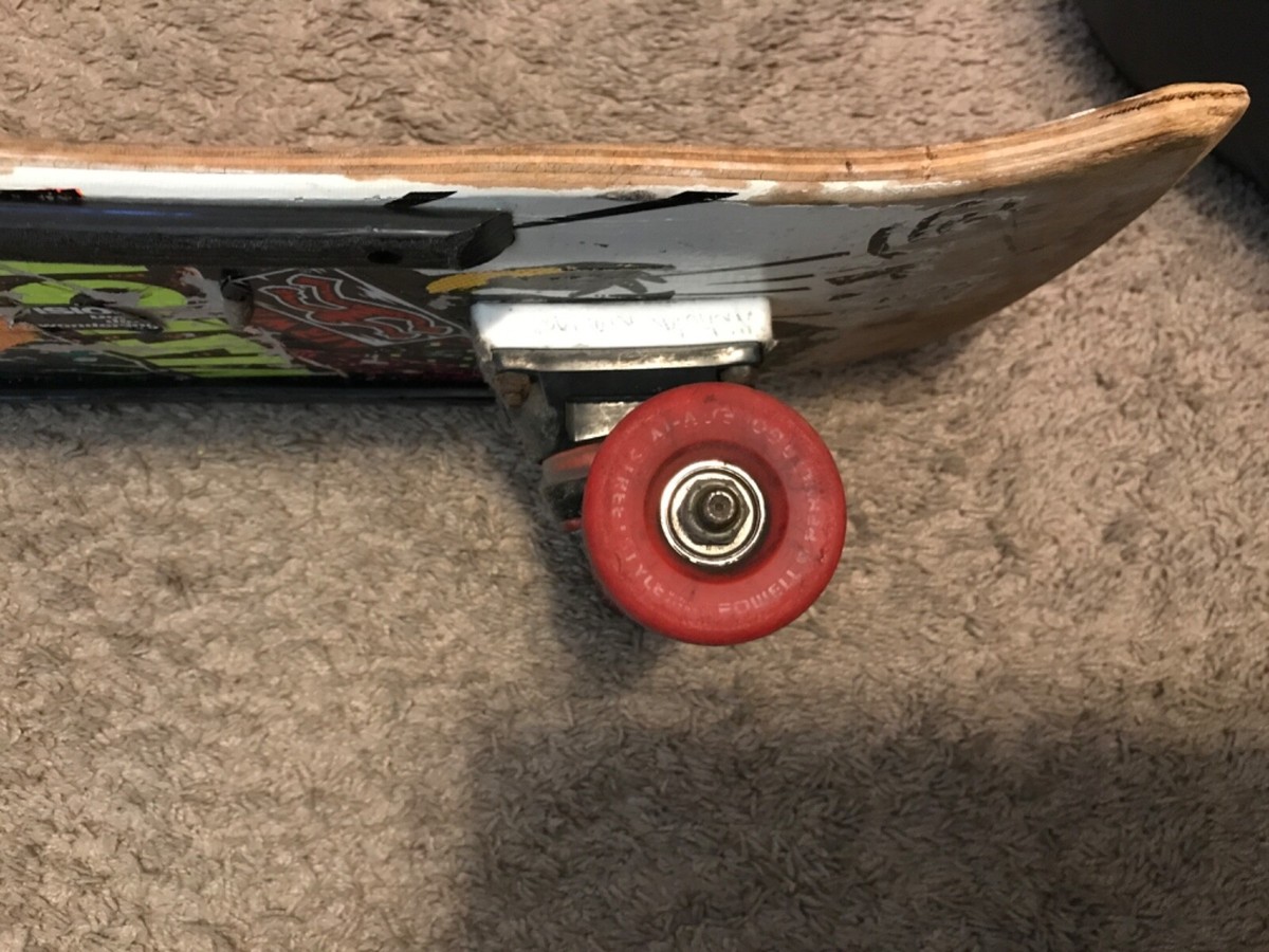Vintage 1986 Vision Psycho Stick Skateboard Deck Rare OG Tracker