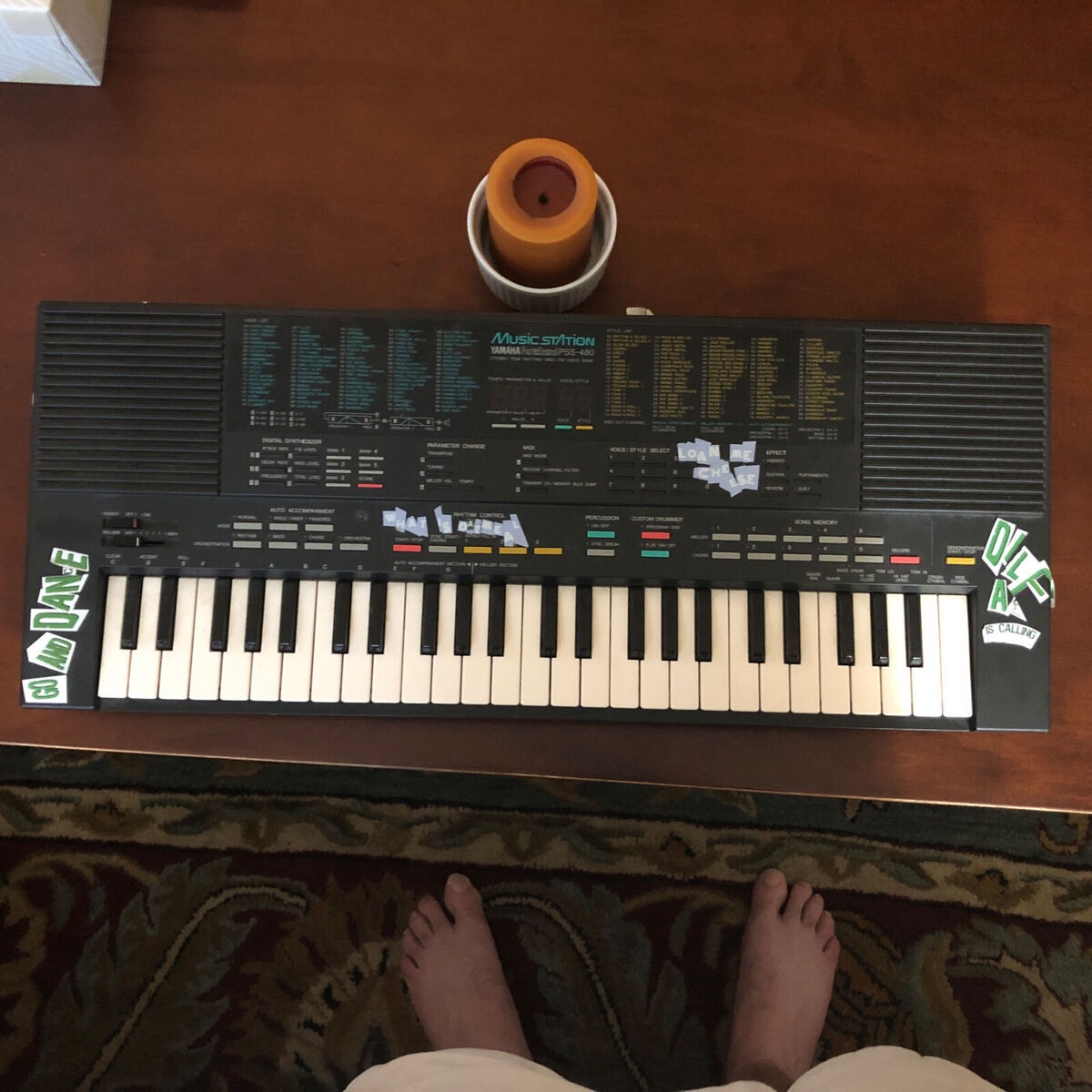 Yamaha PSS-480 PortaSound Digital Synthesizer 49 Key Yamaha PSS-480 PortaSound Digital Synthesizer 49 Key