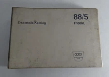 DKW Imosa F 1000 L Parts Catalog / Parts List - 88/5