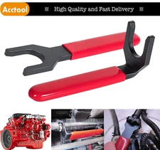 13260 Fuel Line Disconnect Bent & Straight Wrench Tool Set For Cummins ISB & ISX