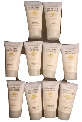 Neutrogena Healthy Defense Daily Moisturizer SPF 50 Travel Size Lot x 10 D/C HTF