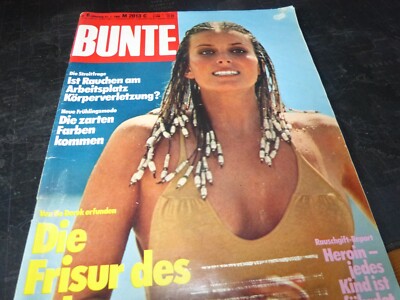Bunte  Nr.6/1980 Bo Derek/Andy Warhol/Andrea Jürgens/Udo Lindenberg/Wickie