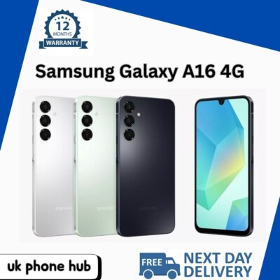 Samsung Galaxy A16 4G 128GB entsperrt Smartphone Dual Sim - nagelneu versiegelt