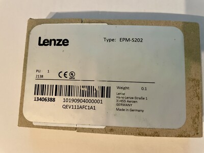 LENZE EPM-S202.2A / EPM-S202 2A / PLC MODULE D18 / DC24V