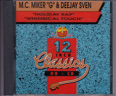 MCD MC MIKER G & DEEJAY SVEN '' HOLIDAY RAP'' ITALO DISCO ELECTRO 12 INCH CLASSICS