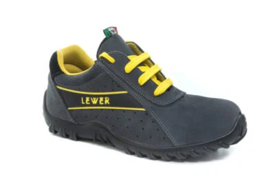 SCARPA ANTINFORTUNISTICA DA LAVORO SICUREZZA LEWER DS1 S1P MADE IN ITALY