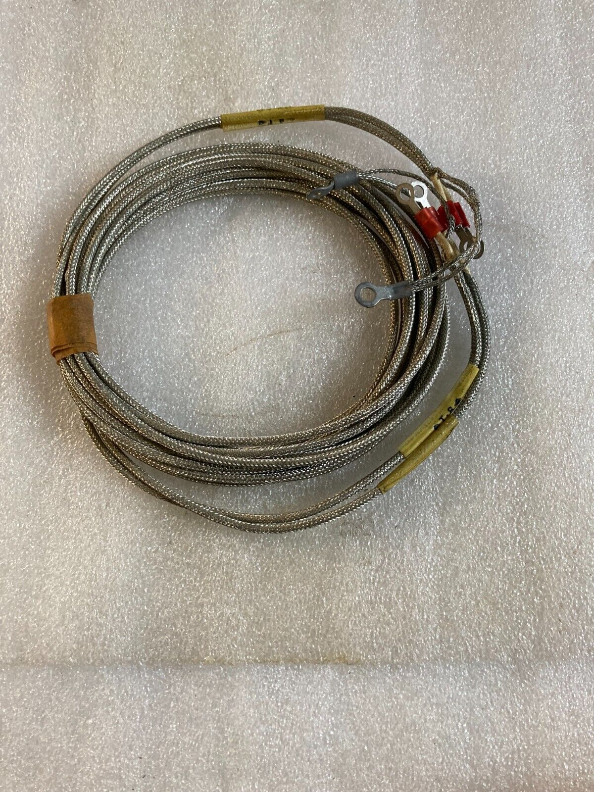 Wire. Message Cessna L-19 Aircraft Regulator Wire Assembly P/N 0600280-8 SA 0600280 ...