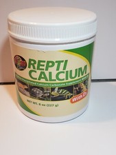 Zoo Med Repti Calcium Carbonate Supplement D3 Ultra Fine 8 oz Phosphorus Free