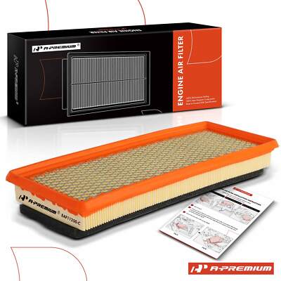 A-Premium Engine Air Filter for Fiat 500 2012-2019 L4 1.4L SOHC Turbo 68082570AA