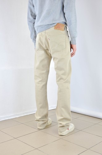 levis 501 beige denim jeans