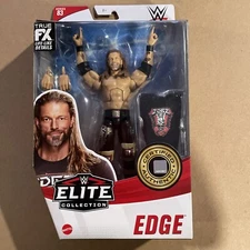 WWE Edge Elite Figure Series 83 Chase Black Mattel Collection With Shirt