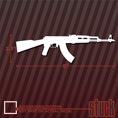 Kalashnikov AK-47 No Bug Since 1947 Vinyl Decal Sticker Gun Rights 2A