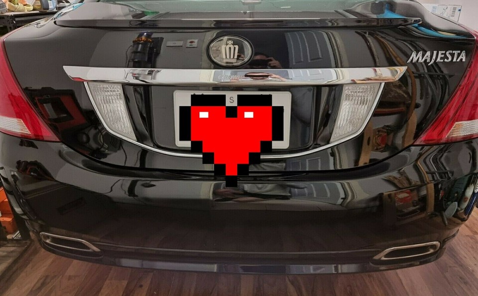 Medusa Emblem Crown Rear Oval Emblem Badge - For Toyota Majesta, Athlete ( UZS186, GRS184, URS206, GRS204) Crown Emblem Badge - Foto 8