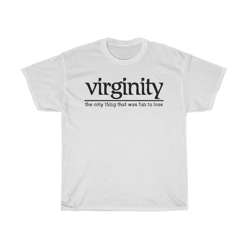 Funny Virginity Fetish Gay Interest Unisex Adult T-Shirt Unisex Heavy  Cotton | eBay
