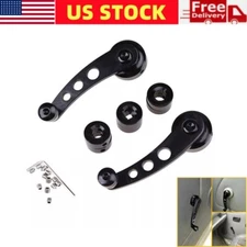 2PCS Car Truck Manual Door Window Winders Crank Handle with Mounting Hardware