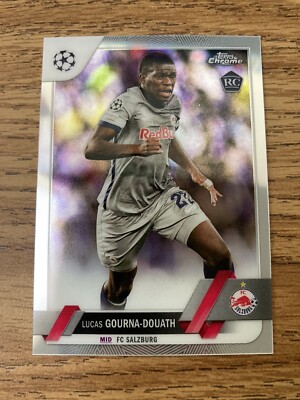 2022-23 Topps Chrome UCC Lucas Gourna-Douath FC Salzburg RC Rookie #117