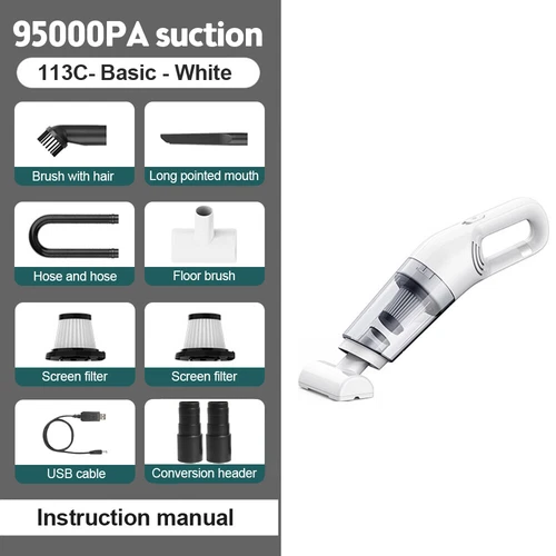 Cordless Hand Held Vacuum Cleaner Mini Portable Car Auto Home Wireless Duster - Picture 11 of 11