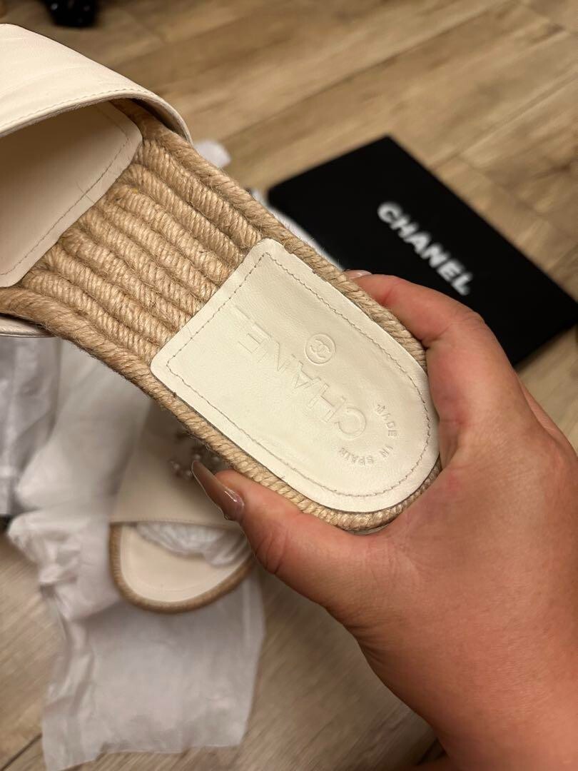 CHANEL　ミュール CHANEL シャネル ミュール サンダル レディース 36ハーフ