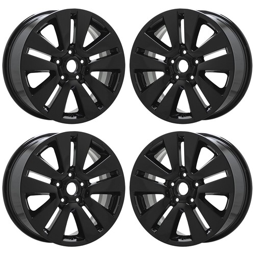 17" Subaru Outback Gloss Black wheels rims Factory OEM set 68824