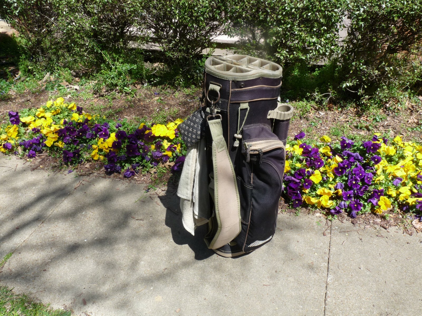 Ladies Datrek Cart Golf Bag w Rain Hood eBay