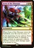 MTG FOIL Form of the Dinosaur(Prerelease) (Rivals of Ixalan)  - Promo #103s
