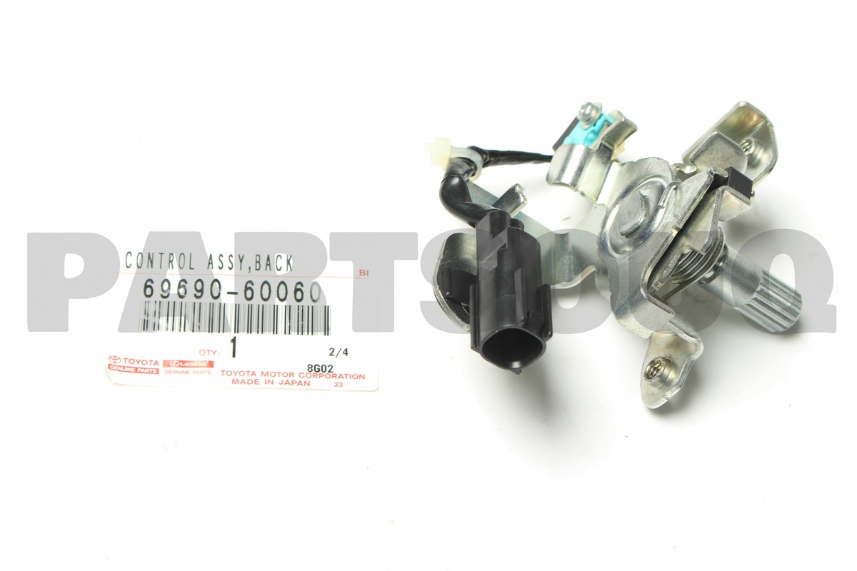 6969060060 Genuine Toyota CONTROL ASSY, BACK DOOR REMOTE 6969060060 Genuine Toyota CONTROL ASSY, BACK DOOR REMOTE