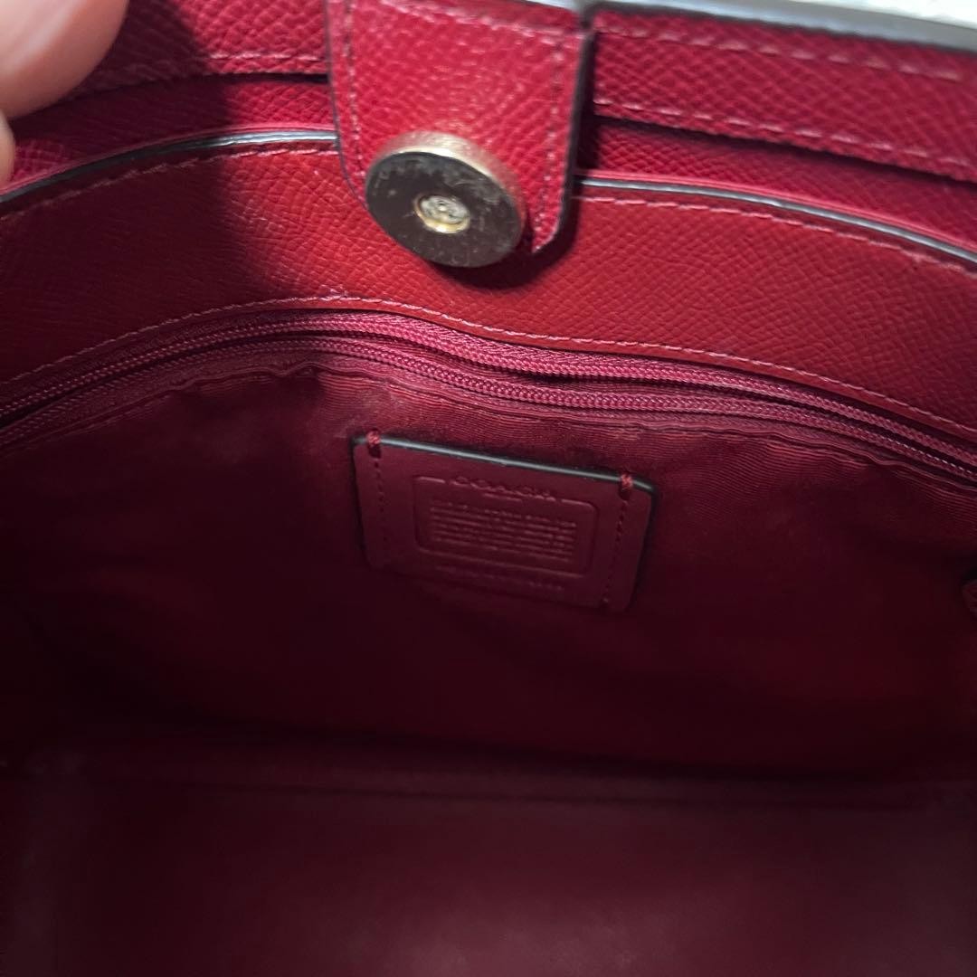 Excellent Condition COACH Horse Pattern Handbag P… - image 15